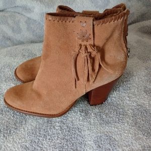 JACK ROGERS SUEDE BOOTIES! Sz.7